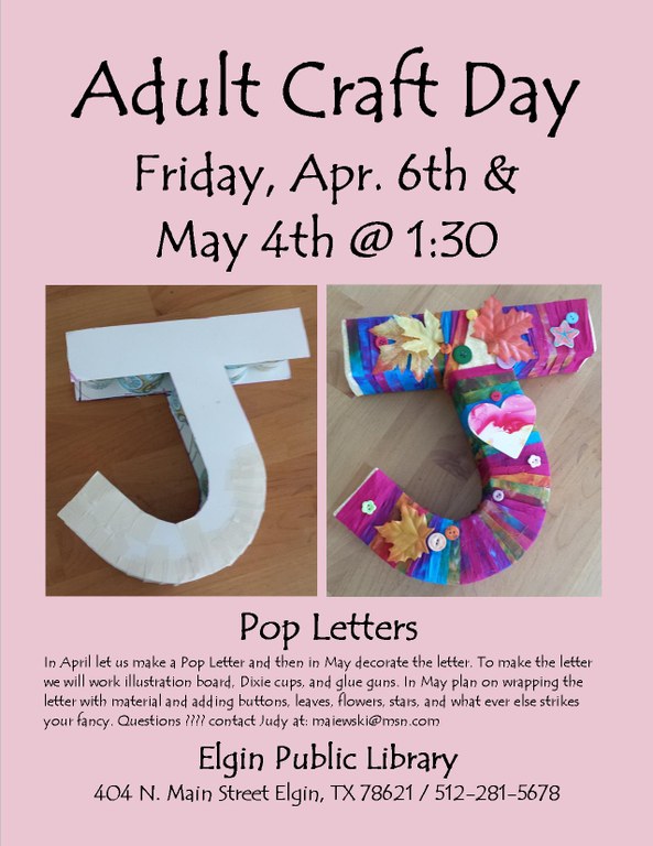 Adult Craft Day Apr. -  May 2018 (1).jpg